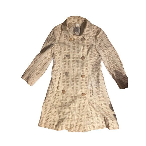 Vintage 60s Bullock’s Wilshire Mod Swing Coat Henry White Dublin Tweed M - Picture 2 of 10